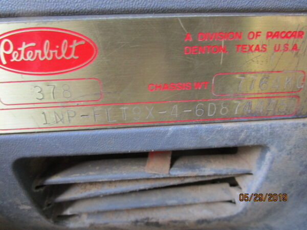2006 PETERBILT 378 - Image 9